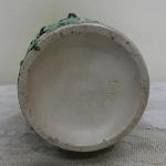 Secesní ručně malovaná váza, majolika Secesní ručně malovaná váza, majolika