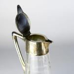 Konvice na víno se stříbrnou montáží, 1920, Něměcko Konvice na víno se stříbrnou montáží, 1920, Něměcko
