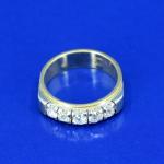 Au 750/1000/ 6,25 g, brilliant cut diamonds cca 0,50 ct Au 750/1000/ 6,25 g, brilliant cut diamonds cca 0,50 ct