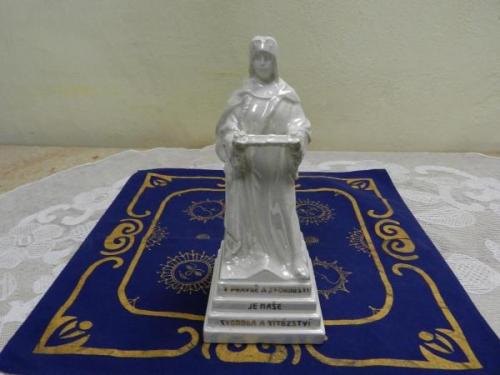 Keramická soška, kníže Svatopluk Keramická soška, kníže Svatopluk