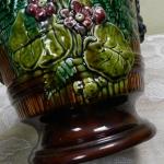 Secesní květináč / květník, majolika Secesní květináč / květník, majolika