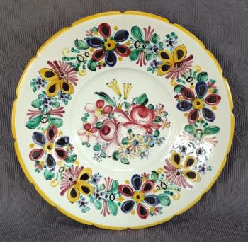 Bizmayer Ignác (1922–2019) - Talíř prolamovaný  Bizmayer Ignác (1922–2019) - Talíř prolamovaný