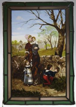 Skleněná vitráž  Skleněná vitráž