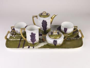 80. Secesní kávový servis pro 2 osoby 80. Secesní kávový servis pro 2 osoby