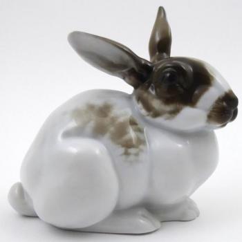 Sedící králíček - Rosenthal, Karl Himmelstoss Sedící králíček - Rosenthal, Karl Himmelstoss