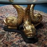 Vintage konferenční stolek Hollywood regency Vintage konferenční stolek Hollywood regency