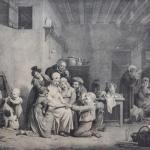 Dvojice historických litografií ”Le Pied de Boeuf” Dvojice historických litografií ”Le Pied de Boeuf”