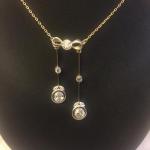 Náhrdelník - Colier, 1,16  karátu, brilianty Náhrdelník - Colier, 1,16  karátu, brilianty