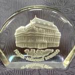 Praha - Národní divadlo, těžítko  Praha - Národní divadlo, těžítko