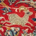 Perský koberec Isfahan signovaný 260 X 153 cm Perský koberec Isfahan signovaný 260 X 153 cm