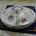 Ručně malovaná terina - Thun, Klášterec, 19. stol. Ručně malovaná terina - Thun, Klášterec, 19. stol.