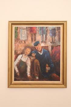 Opilý pár. Naivita. Wolff. 1941 Opilý pár. Naivita. Wolff. 1941