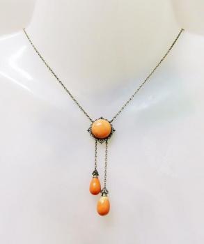 Korálový náhrdelník Korálový náhrdelník