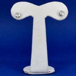 Zlaté náušnice s brilianty 2 x 0,50 ct Zlaté náušnice s brilianty 2 x 0,50 ct