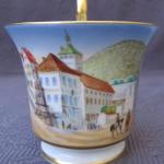 Šálek s podšálkem - Karlovy Vary, zn. Pirkenhammer Šálek s podšálkem - Karlovy Vary, zn. Pirkenhammer