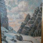 Obraz HORY sign. F. ROTTER, Obraz HORY sign. F. ROTTER,