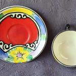 Šálek s podšálkem, ruční malba Šálek s podšálkem, ruční malba