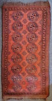 Ersárský ( Ersari) koberec - 190 cm x 95 cm Ersárský ( Ersari) koberec - 190 cm x 95 cm