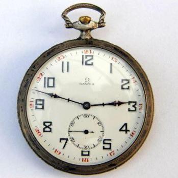 Hodinky Omega - stříbrné Hodinky Omega - stříbrné
