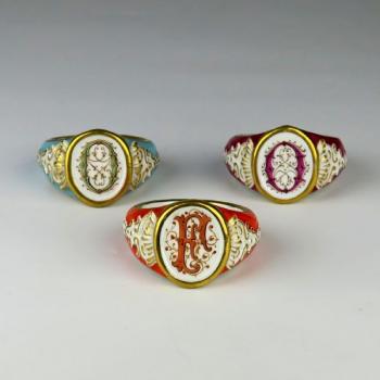 Tři kroužky na ubrousky Tři kroužky na ubrousky