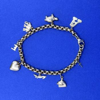 Zlatý žebrácký náramek Zlatý žebrácký náramek