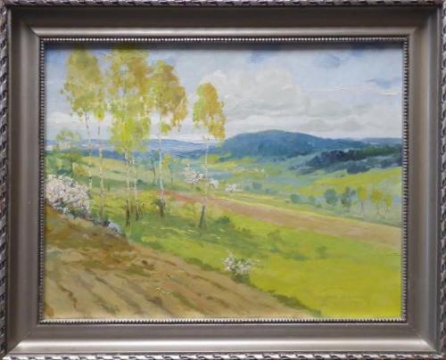 Bedřich Peroutka ( 1880-1959 ) - Slunečný den Bedřich Peroutka ( 1880-1959 ) - Slunečný den