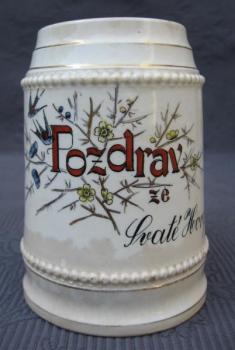 Džbánek-korbel-Pozdrav ze Sv. Hory ( Svatá Hora ) Džbánek-korbel-Pozdrav ze Sv. Hory ( Svatá Hora )