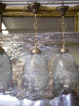 Broušené zvonky - stropnice Broušené zvonky - stropnice