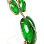 Stříbrná souprava, Brož a náušnice Stříbrná souprava, Brož a náušnice