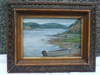 Obraz olej Řeka Obraz olej Řeka