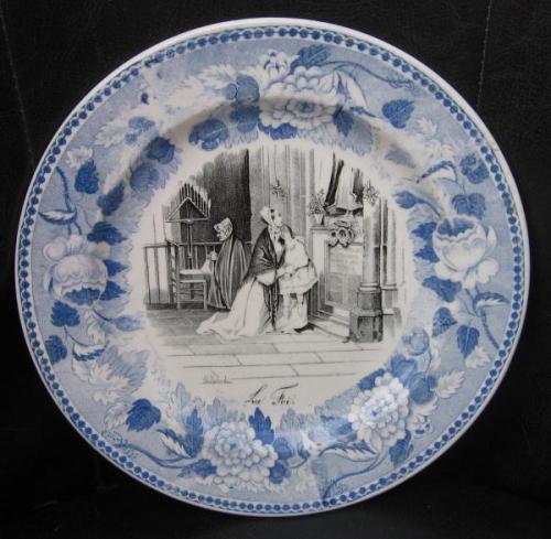 Talíř : V kostele (Francie) Talíř : V kostele (Francie)