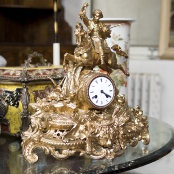 Francouzské krbové hodiny Francouzské krbové hodiny