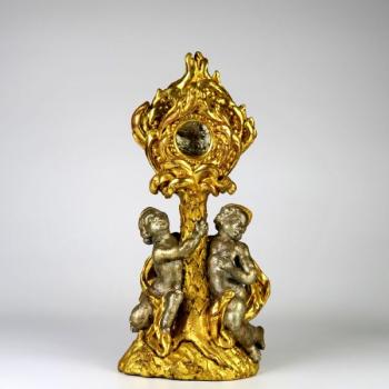 Barokní stojánek na hodinky Barokní stojánek na hodinky