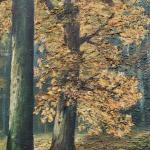 Lesní krajina s potokem 177 X 142 cm Signováno Lesní krajina s potokem 177 X 142 cm Signováno