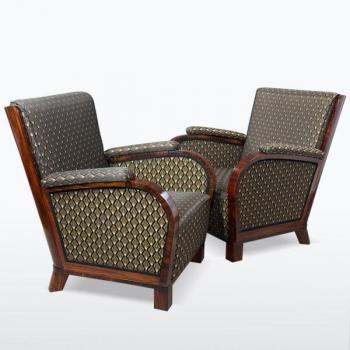 Párová křesla Art-Deco  / T 8538 Párová křesla Art-Deco  / T 8538