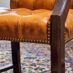 Kožené křeslo k psacímu stolu Chesterfield Kožené křeslo k psacímu stolu Chesterfield
