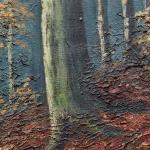 Lesní krajina s potokem 177 X 142 cm Signováno Lesní krajina s potokem 177 X 142 cm Signováno