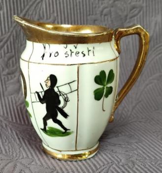 Mléčenka - kominíček, ruční malba  Mléčenka - kominíček, ruční malba