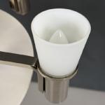 Niklový lustr ve stylu Bauhaus, Funkcionalismus, 1930 Niklový lustr ve stylu Bauhaus, Funkcionalismus, 1930