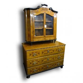 Barokní komoda s nástavbou T 2625 Barokní komoda s nástavbou T 2625