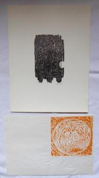 Dvě grafiky - Eva Babincová Skálová, Anna Grmelová Dvě grafiky - Eva Babincová Skálová, Anna Grmelová