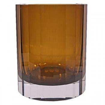 Velká masivní broušená váza Velká masivní broušená váza