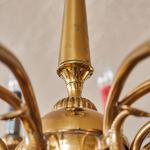 Francouzský empírový lustr s hady Francouzský empírový lustr s hady