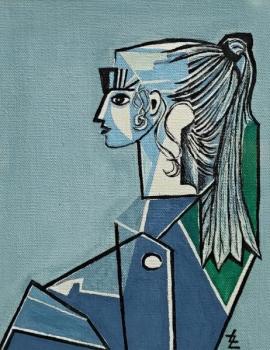 Žena v modrém   Žena v modrém