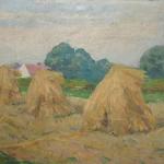 Svobodný : Krajina se snopy, dat. 1940  Svobodný : Krajina se snopy, dat. 1940