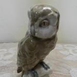 Porcelánová plastika, sova - Dubí u Teplic Porcelánová plastika, sova - Dubí u Teplic