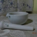 Porcelánový hmoždíř Porcelánový hmoždíř