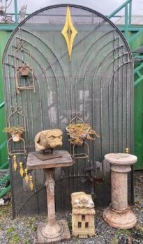 Kovaná mříž zdobená  Kovaná mříž zdobená