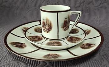 Šálek s podšálkem, zn. Friedrich Simon, Karlsbad Šálek s podšálkem, zn. Friedrich Simon, Karlsbad