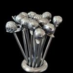 KOKTEJLOVÝ SET ART DECO OPÁLOVÝ ŠNEK KOKTEJLOVÝ SET ART DECO OPÁLOVÝ ŠNEK